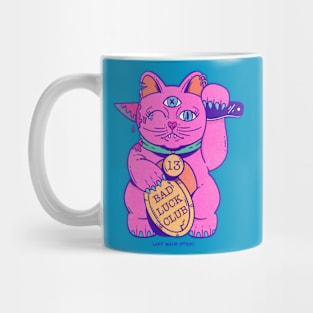 Bad Luck Club Unlucky Cat Mug